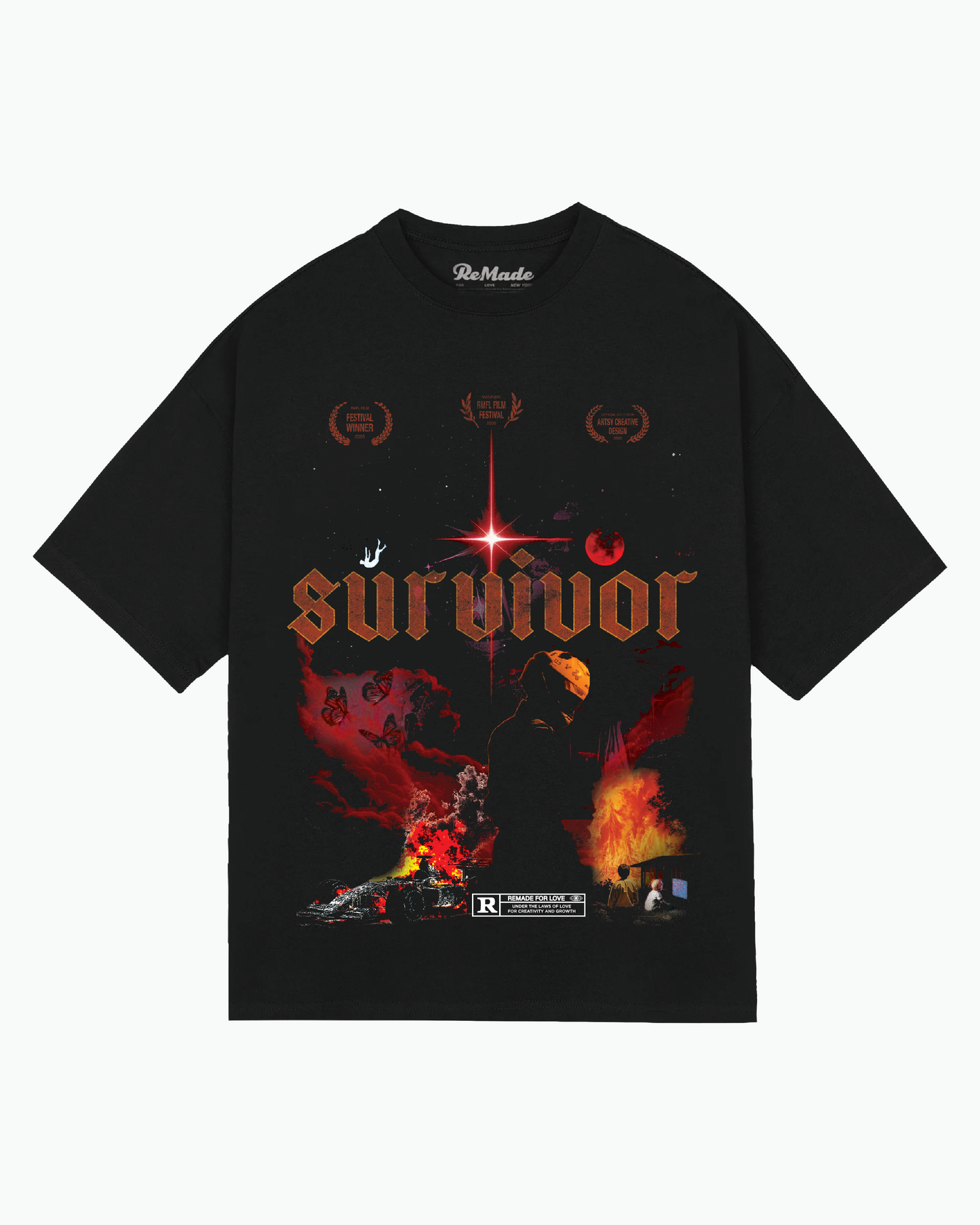 ReMADE FOR LOVE SURVIVOR TEE